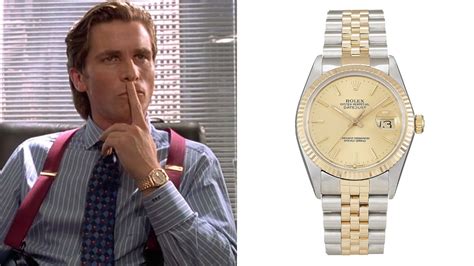 patrick bateman datejust.